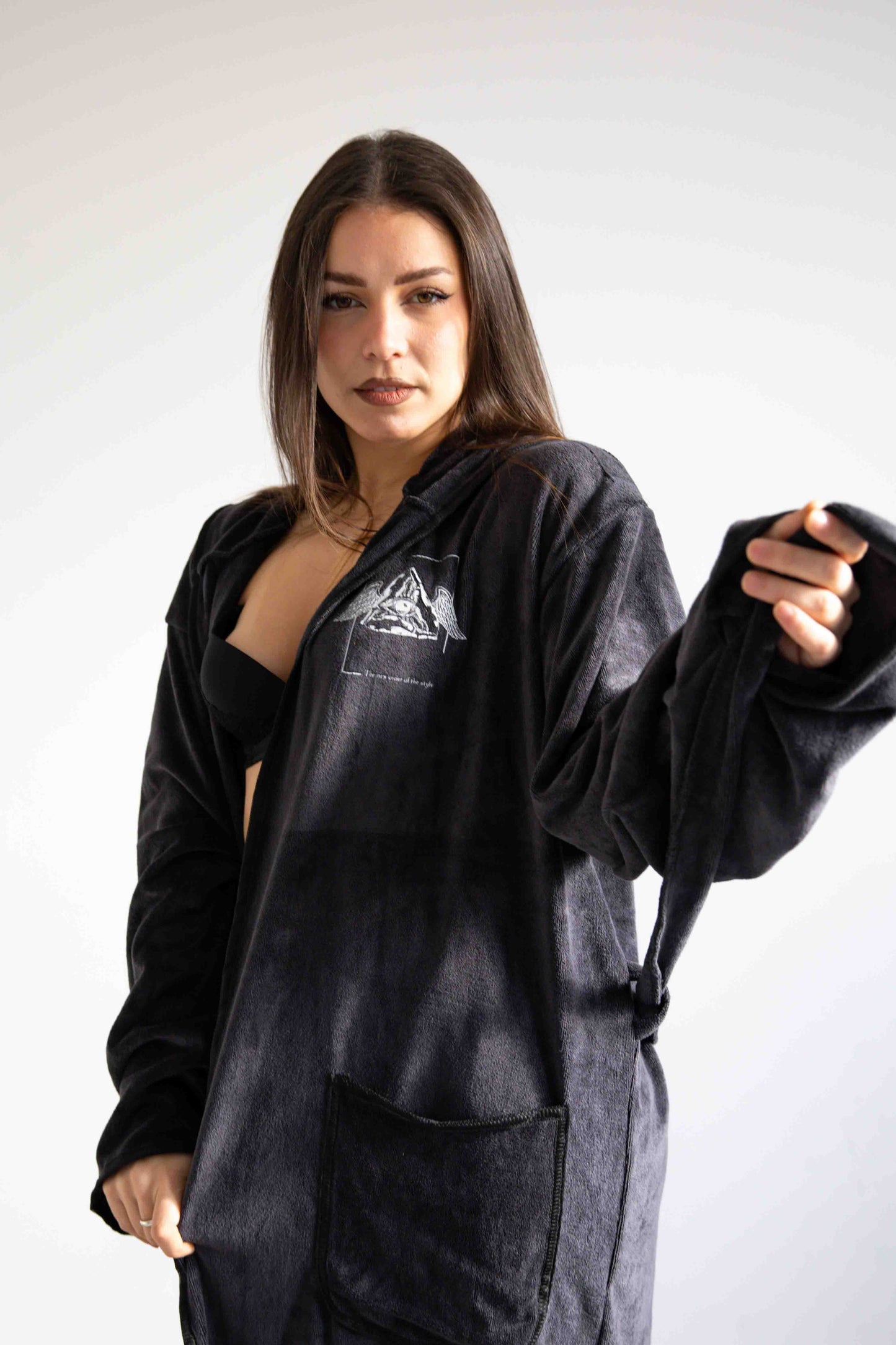 Fleece bathrobe Unisex by ILLUMINATI