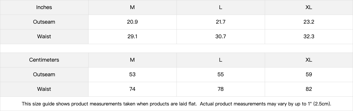 Oversize ILLUMINATED Shorts