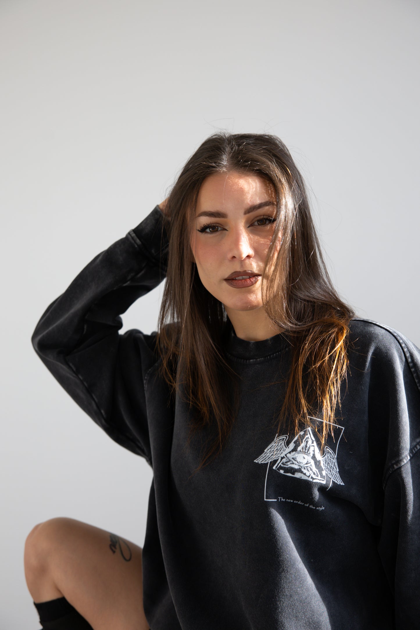 Illuminati Vintage Edition Oversize Hoodie