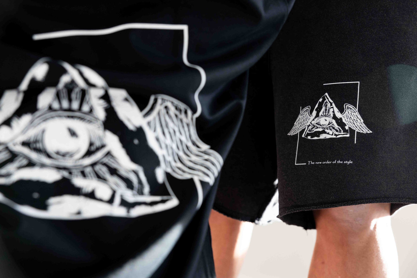 Pantaloncini oversize ILLUMINATI