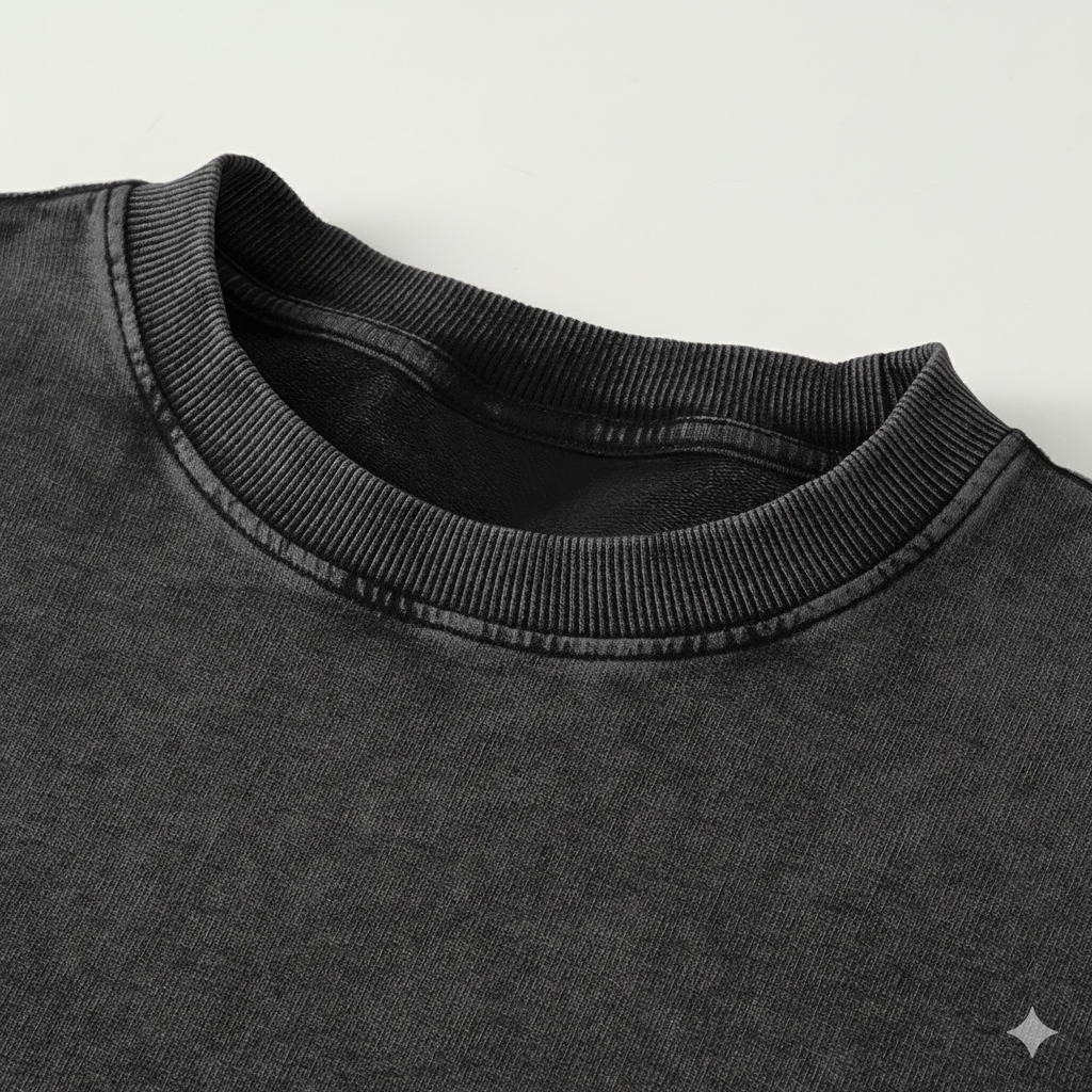 Vintage Style Oversized Heavy Sweatshirt - Built To Awaken 