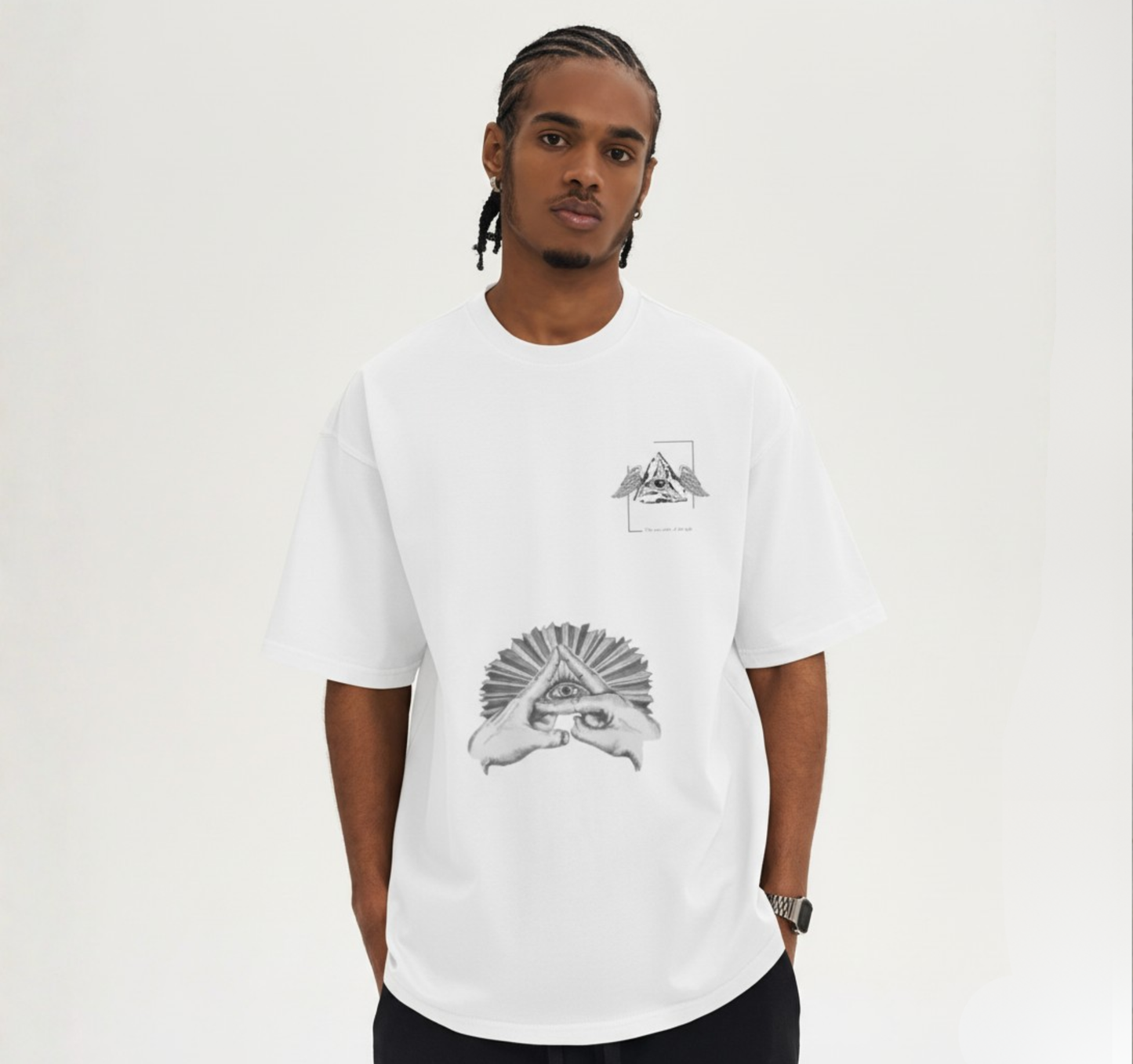 Boxy T-shirt - Born to Rule 