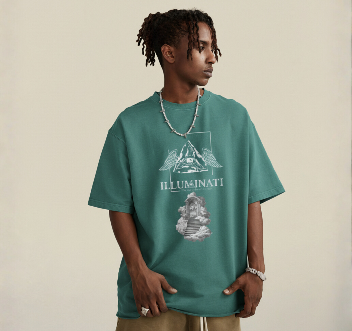 Oversized Vintage T-shirt - Paradise Novo 