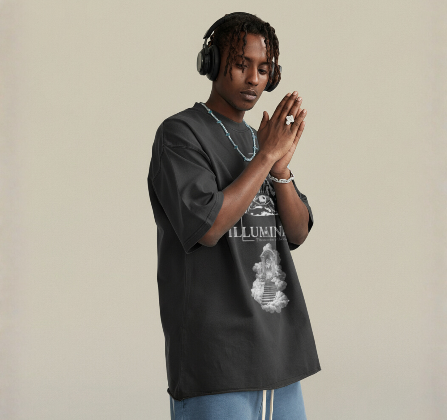 Oversized Vintage T-shirt - Paradise Novo 