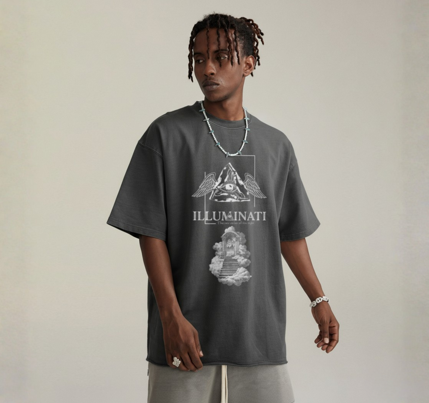 Oversized Vintage T-shirt - Paradise Novo 