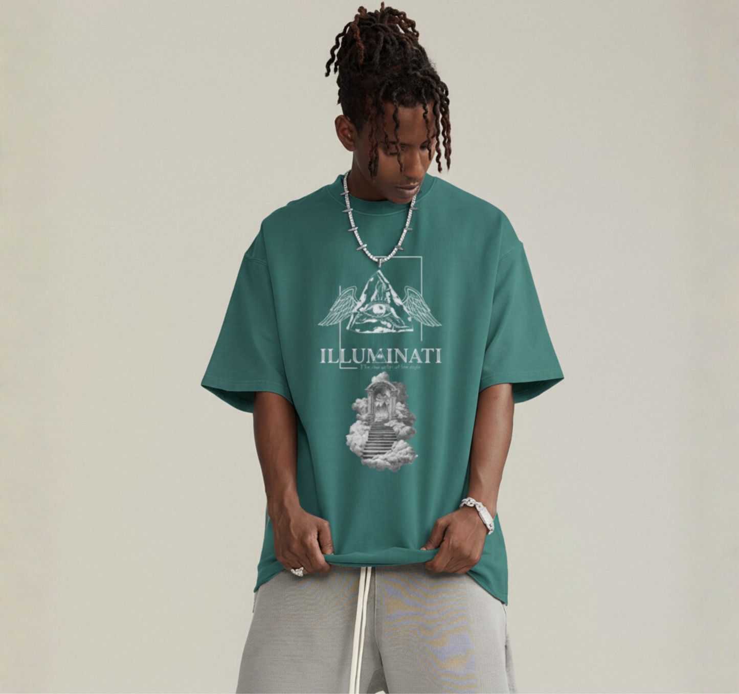 Oversized Vintage T-shirt - Paradise Novo 