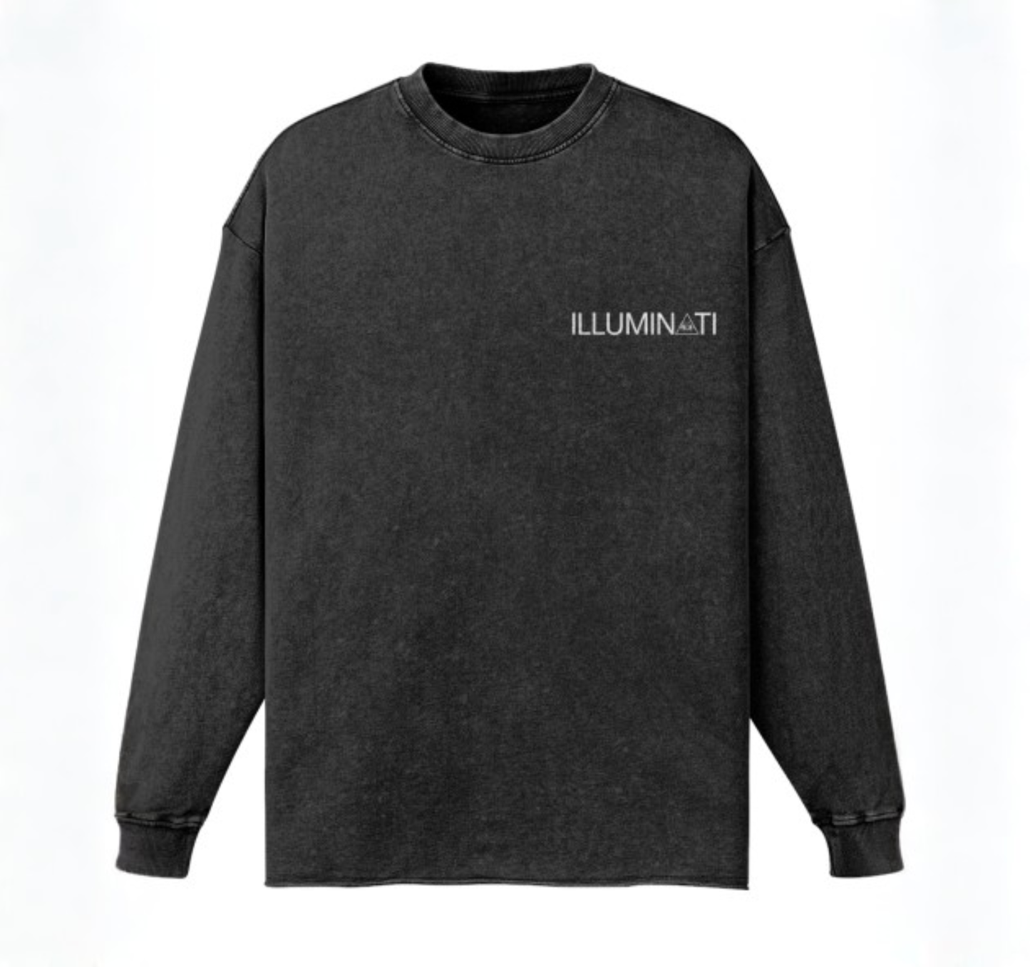 Lightweight Vintage-Effect Sweatshirt - Universe In My Hands 