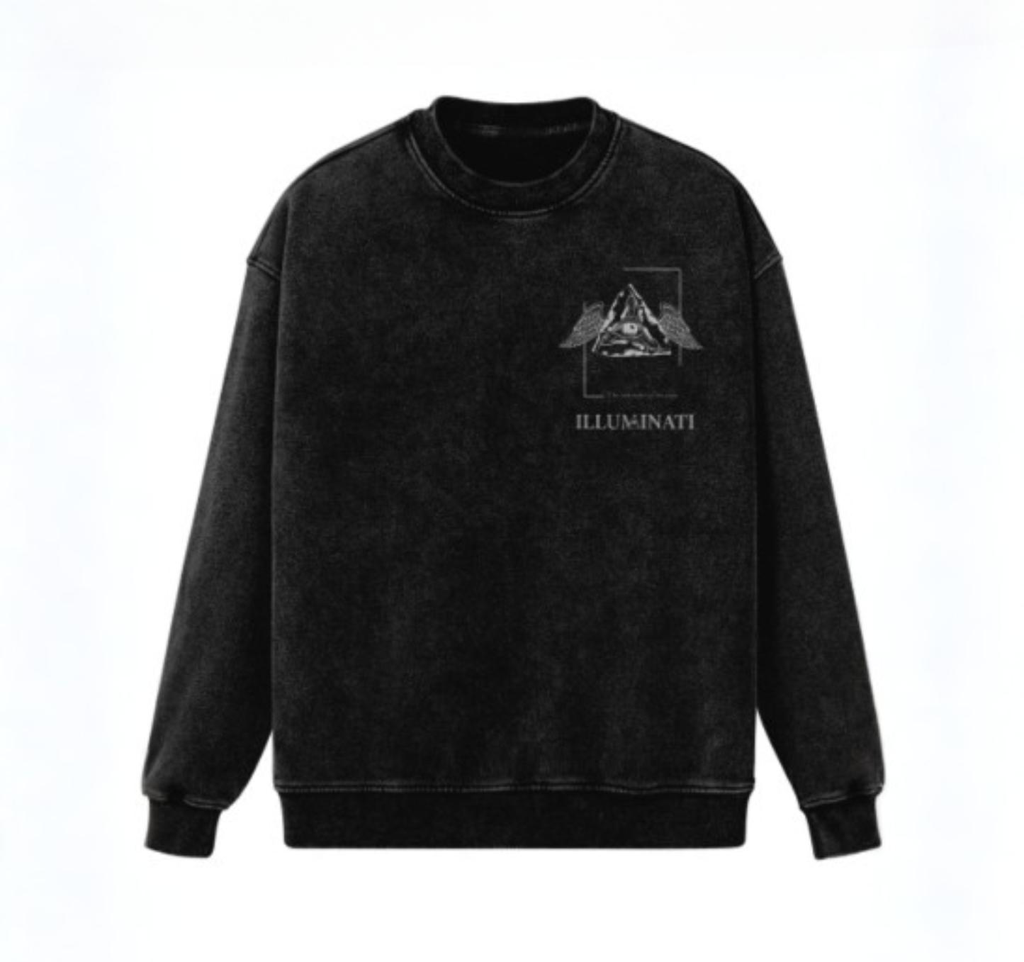 Oversized Vintage Effect Sweatshirt - Labore Et Constantia