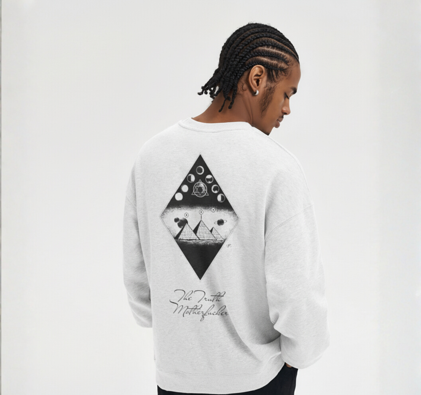 Oversized sweatshirt - The Thruth Motherfuck**