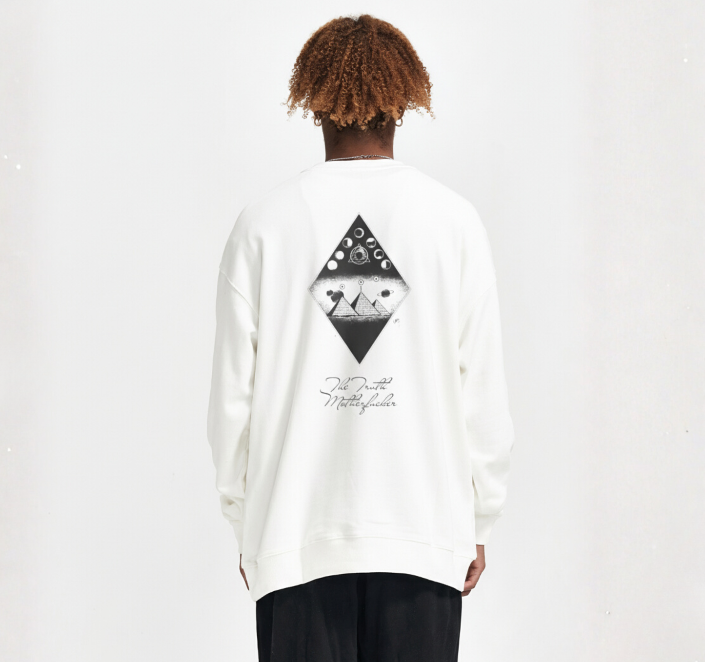 Oversized sweatshirt - The Thruth Motherfuck**