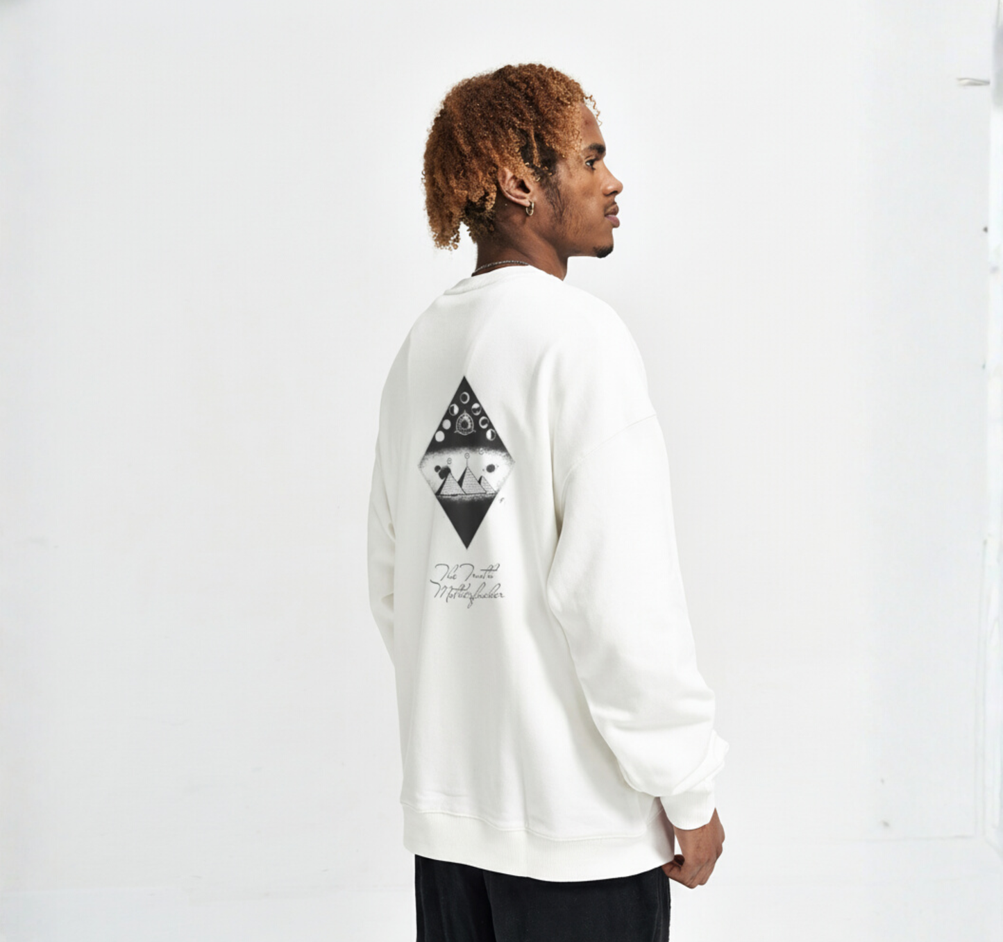 Oversized sweatshirt - The Thruth Motherfuck**