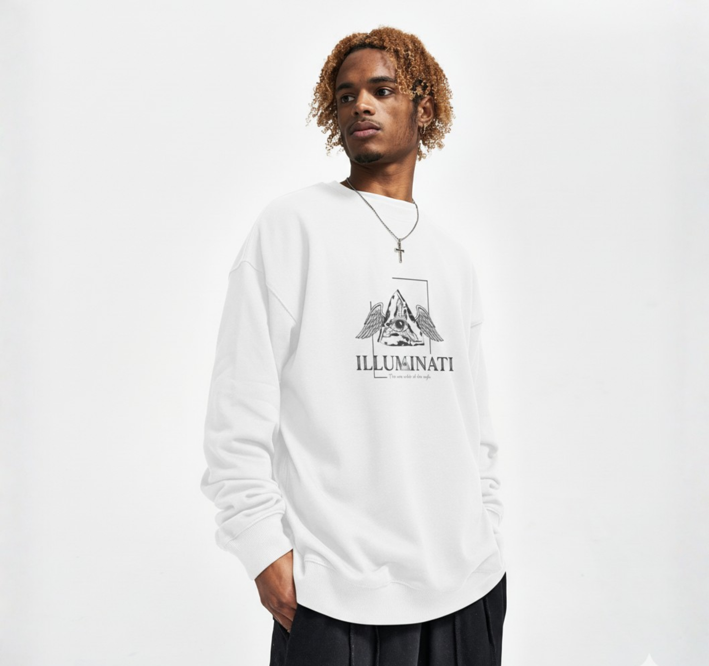Oversized sweatshirt - The Thruth Motherfuck**