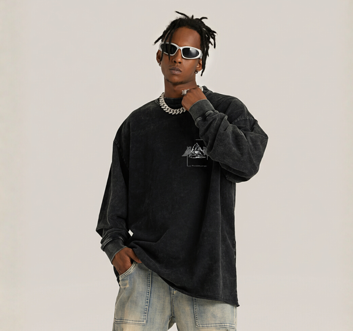 Lightweight Sweatshirt - Heaven/Hell