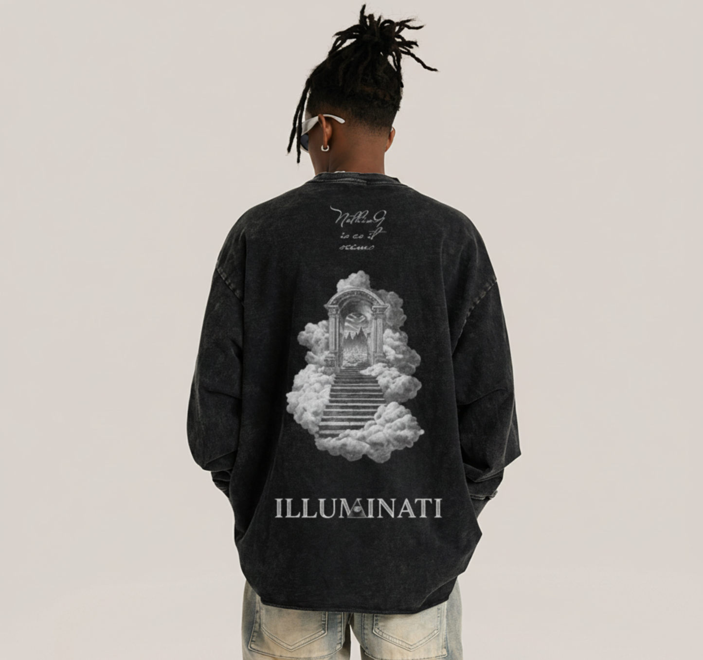 Lightweight Sweatshirt - Heaven/Hell