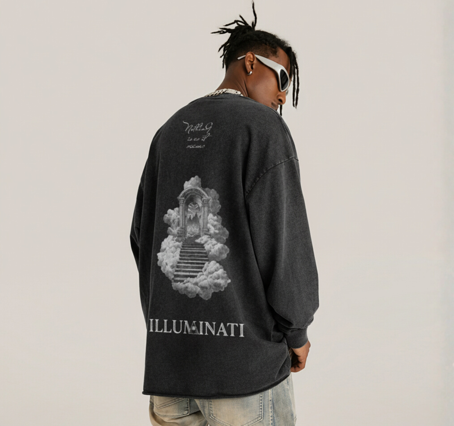 Lightweight Sweatshirt - Heaven/Hell