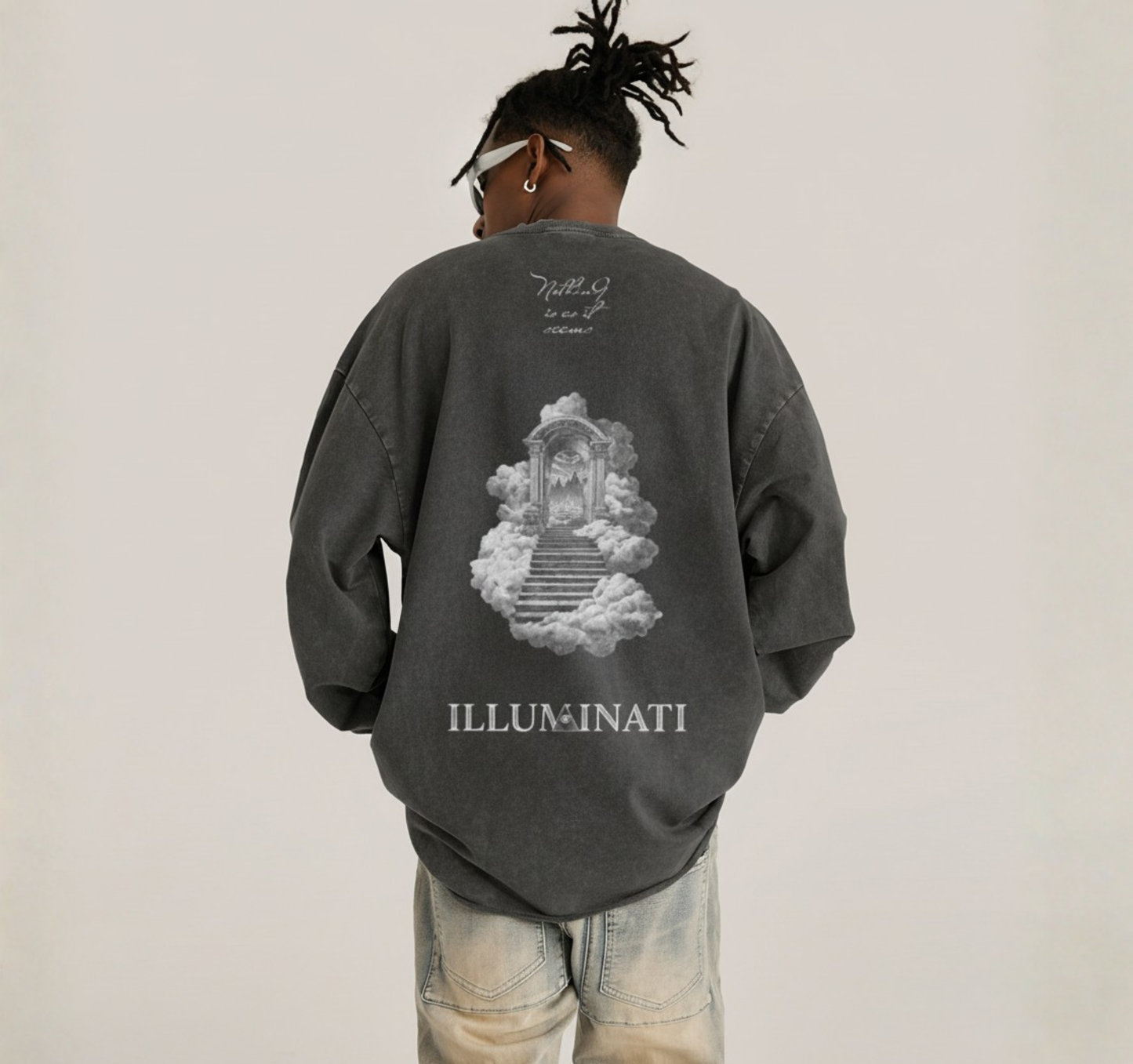 Lightweight Sweatshirt - Heaven/Hell