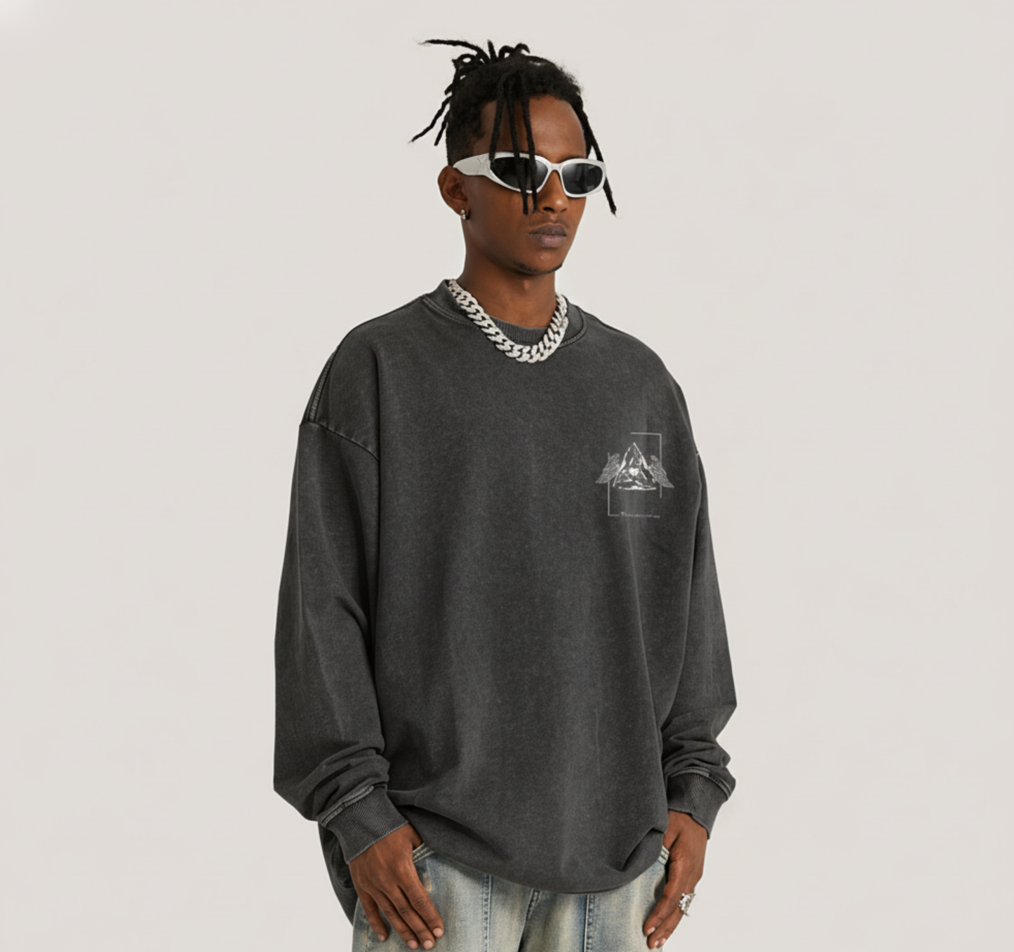 Lightweight Sweatshirt - Heaven/Hell