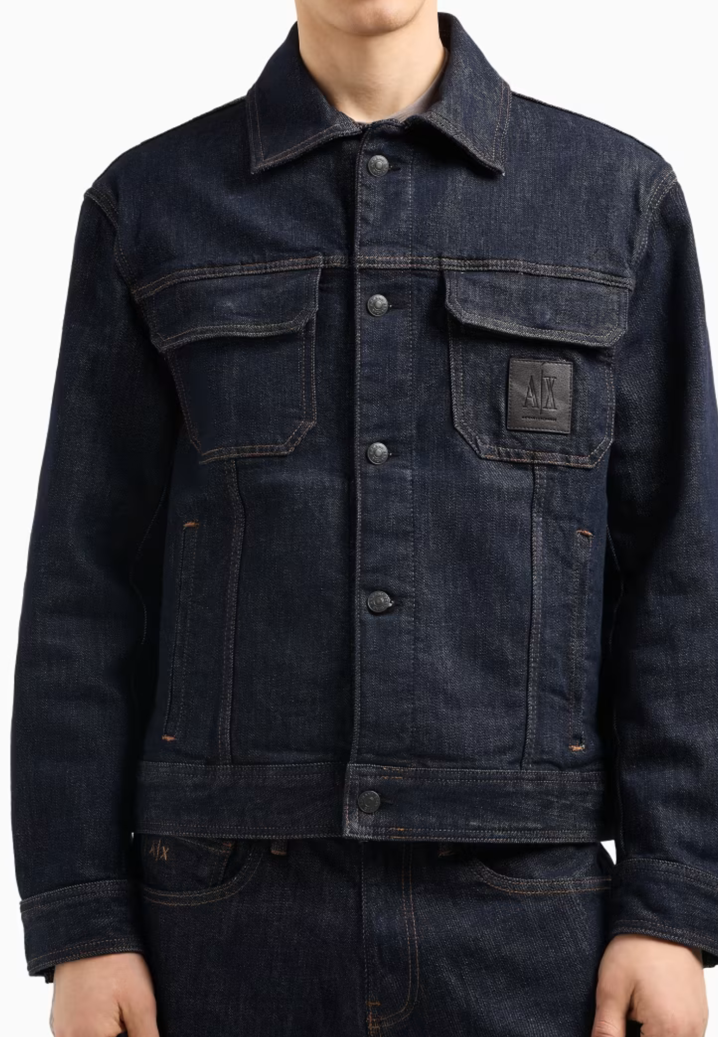 Armani Exchange - Chaqueta vaquera XM000343 AF12284