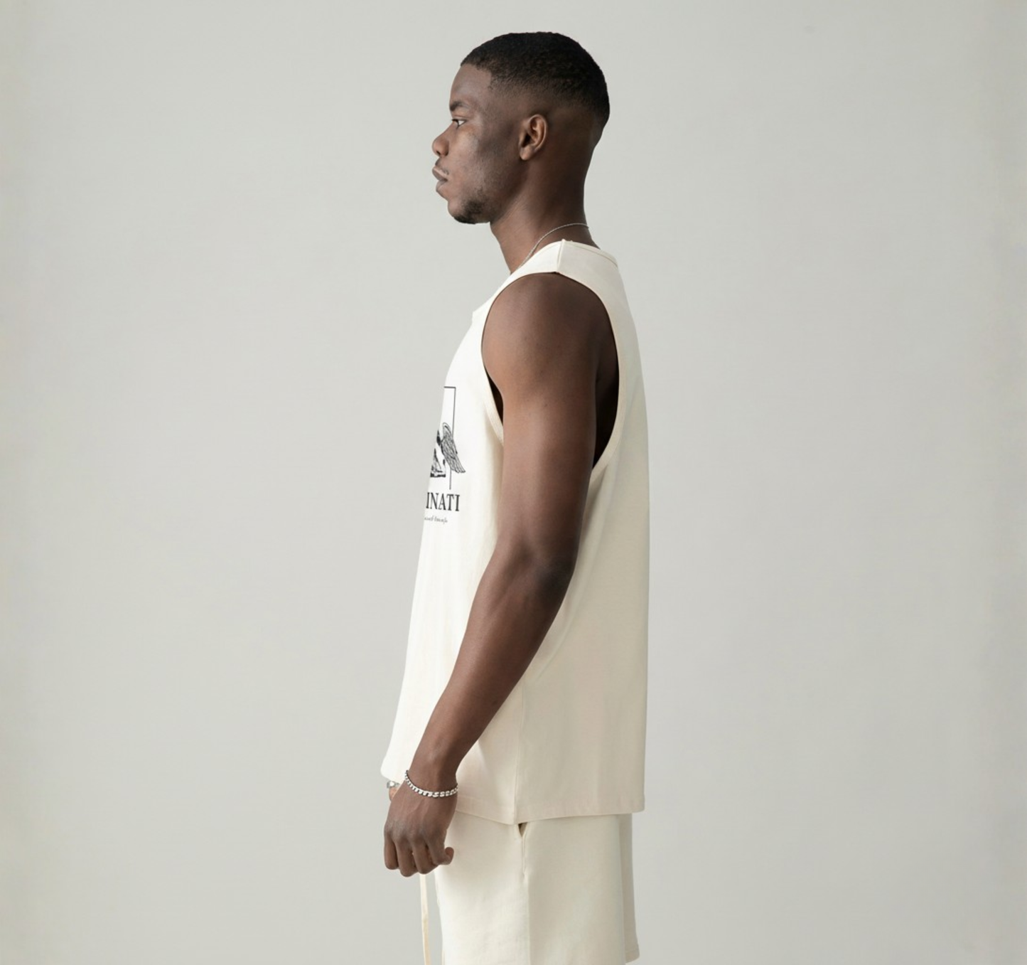 Oversized Sleeveless Tank Top - The Marionette