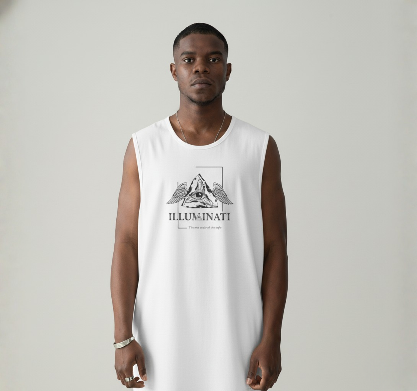 Oversized Sleeveless Tank Top - The Marionette